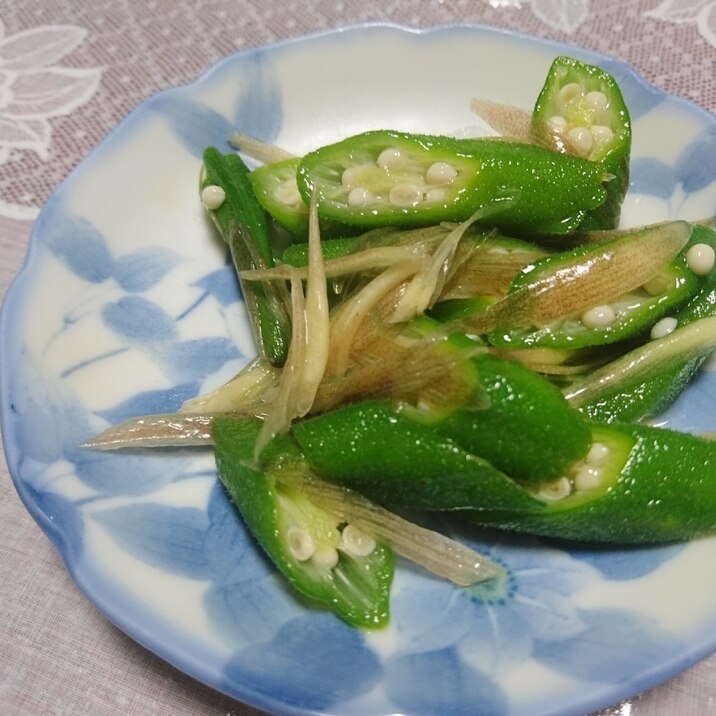 オクラとみょうがの和え物 レシピ 作り方 By あやめぇ 楽天レシピ オクラとみょうがの和え物 レシピ 作り方 By あやめぇ 楽天レシピ